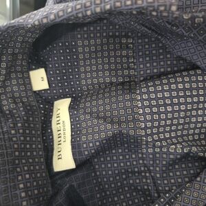 Burberry London Geometric Pattern Shirt